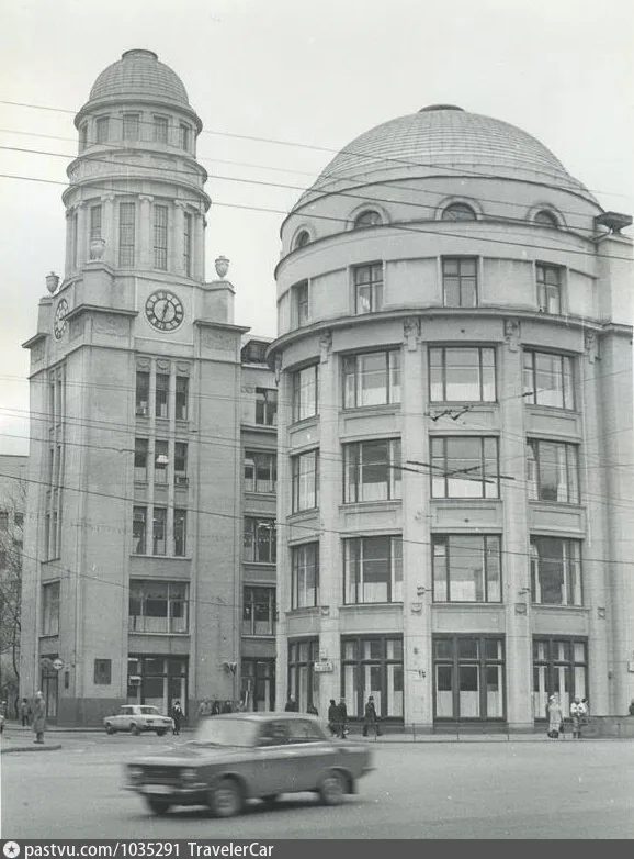 Дом, где в 1920-е гг. располагался Наркомат внешней торговли, где работал Л.Б. Красин