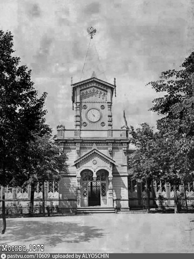 Александровский сад. Выставка 1872.