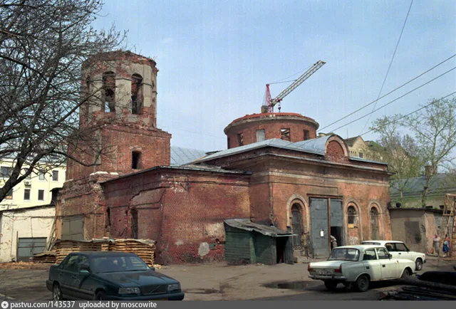 Москва. Церковь апостола Иакова в Яковоапостольском переулке.