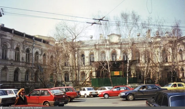 Дом Черткова на Мясницкой до реставрации