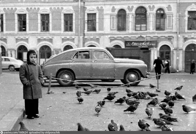 Москва. Рыбный переулок и улица Разина