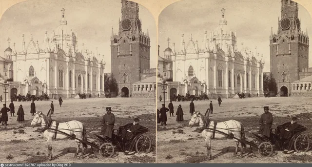 Московский Кремль. Вознесенский монастырь, Екатерининcкая цер. стерео