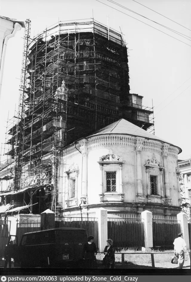 Куйбышевский проезд. Храм Богоявления бывшего Богоявленского монастыря