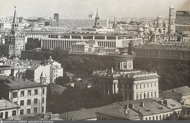 Вид на центр Москвы с башни Генерального штаба