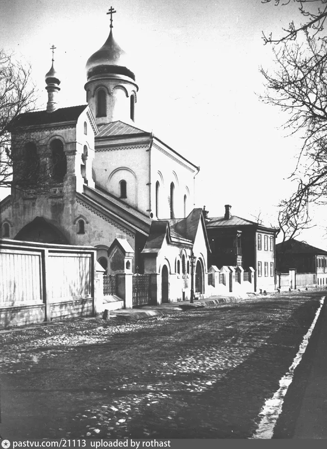 3-й Ушаковский переулок. Старообрядческая церковь