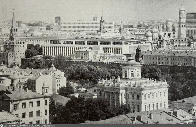 Вид на центр Москвы с башни Генерального штаба