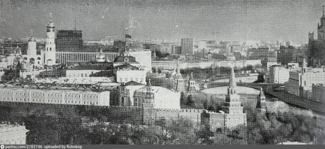 Вид на Московский Кремль