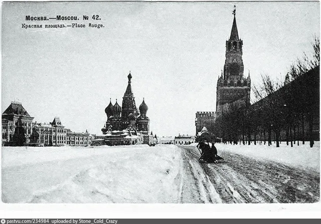 Красная площадь зимой