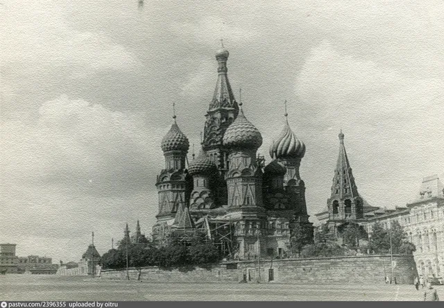 Ремонт собора Василия Блаженного
