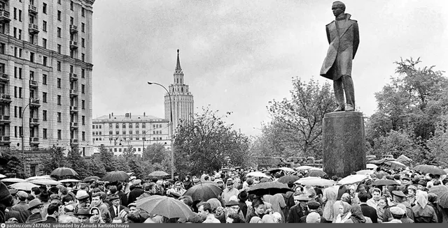 Торжественное открытие памятника М.Ю. Лермонтову