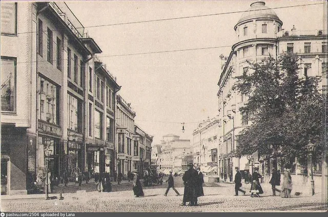 Угол Кузнецкого моста и Большой Лубянки