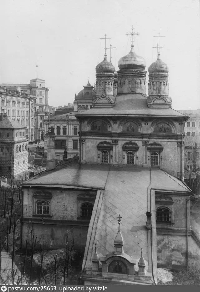 Зарядье. Вид на Знаменский собор