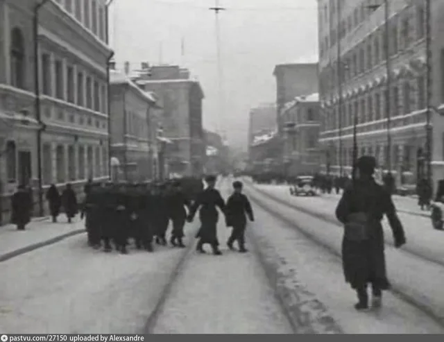 Пушкинская улица (Б. Дмитровка). Вид от театра Станиславского