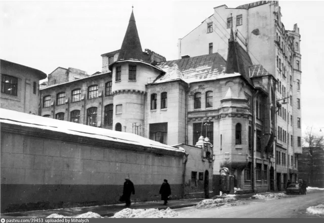 Трёхпрудный переулок, 9. Здание бывш. скоропечатни товарищества «Левенсон А. А.»