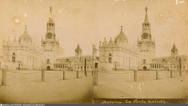 Спасская башня и Церковь Екатерины
