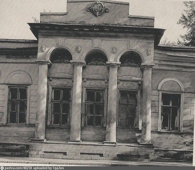Дом Штейнгеля на улице Рылеева (в Гагаринском переулке)