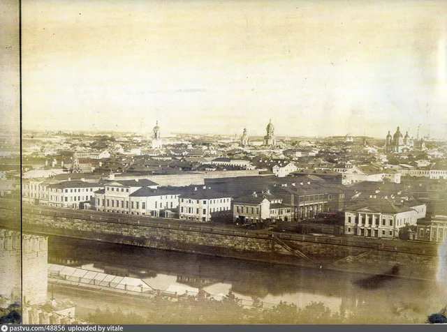 Панорама из Кремля 1856 года (2)