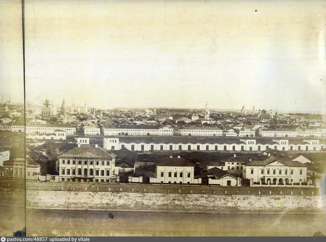 Панорама из Кремля 1856 года (3)