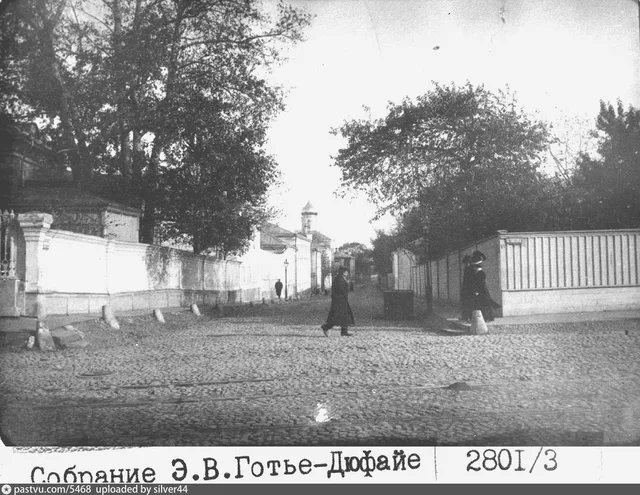Ушаковский 3-й переулок. Вид с Остоженки