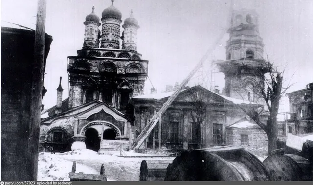 Храм Николая Чудотворца на Берсеневке после закрытия