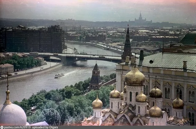 Вид Москвы с колокольни Иван Великий