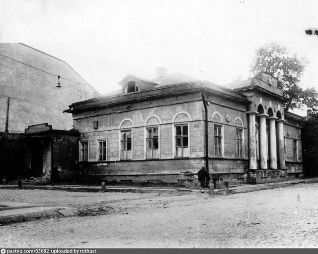 Дом Лопатина (В.И. Штейнгеля) в Гагаринском переулке