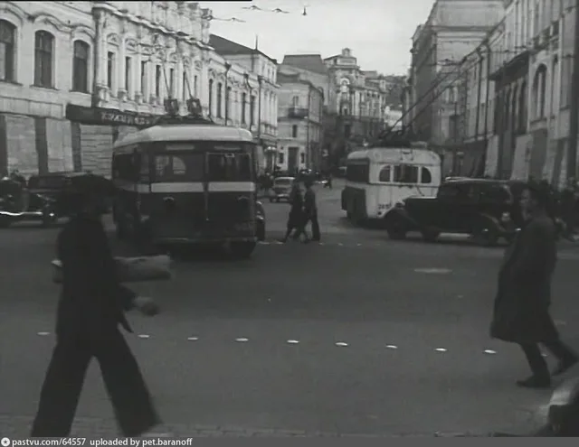 Кузнецкий мост времен ВОВ