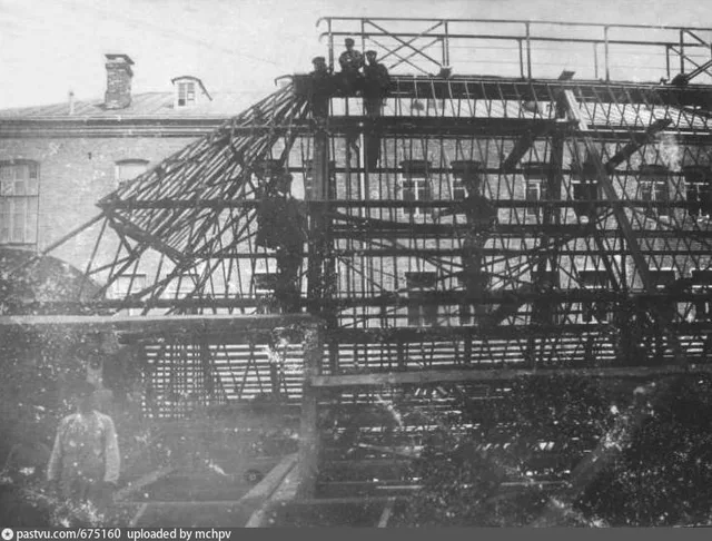 Строительство Выставочного зала Училища живописи, ваяния и зодчества