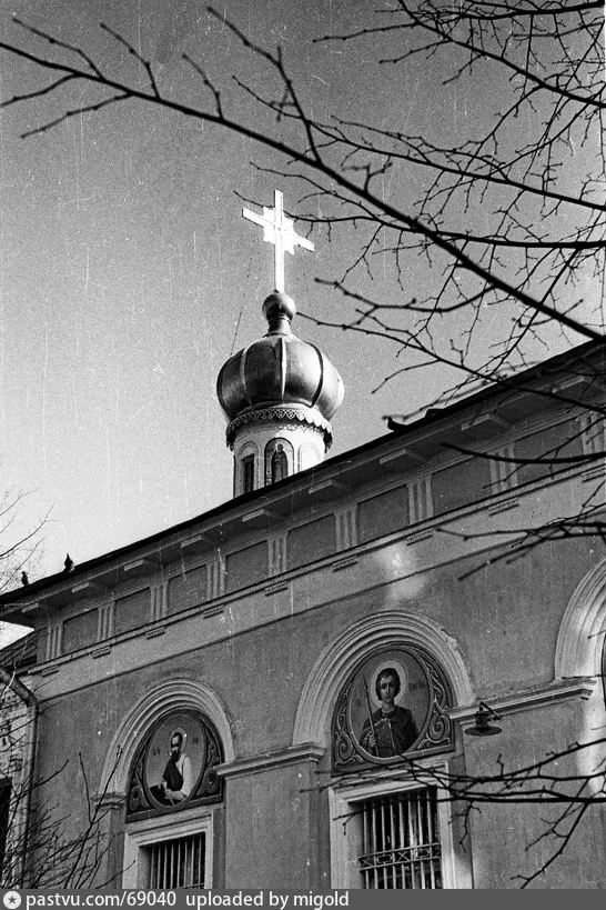 Церковь Рождества Иоанна Предтечи. Вид на главу со стороны трапезной