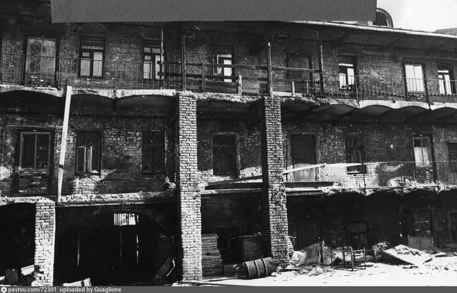 Внутренний двор дома 24 по Малой Якиманке