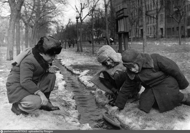 Апрель на Тверском бульваре